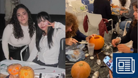 El UMA International HUB y ESN celebran Halloween con estudiantes internacionales en un taller de calabazas