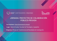 Jornada OTRI: Proyectos de Colaboración Público-Privada