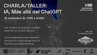 FANCINE 2024: Charla-taller:  ‘IA, más allá del ChatGPT’