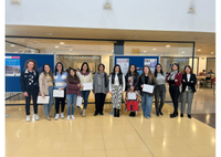 INAUGURACIÓN DE LA EXPOSICIÓN DE PÓSTERES DEL DÍA DE LA MUJER Y LA NIÑA EN LA CIENCIA