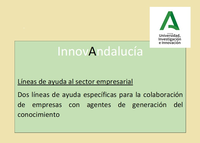 InnovAndalucía: Programa de incentivos para la innovación empresarial