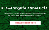 Resolución Concesión de ayudas a proyectos I+D del PLAnd SEQUÍA