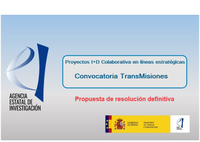 Resolución definitiva de la convocatoria Transmisiones 2023