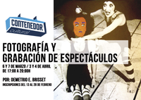 Taller:  FOTOGRAFÍA Y GRABACIÓN DE ESPECTÁCULOS