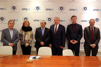 Una delegación de la Riga Technical University visita la Universidad de Málaga