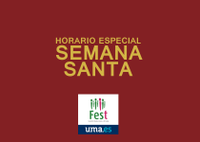 Horario Especial de Semana Santa 2018