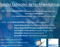 Salidas laborales de las Matemáticas