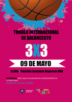 TORNEO DE BALONCESTO 3X3 | 09 DE MAYO  