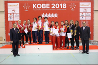 Alumnas de la UMA dan a España una medalla de plata en el Mundial Universitario de Kárate