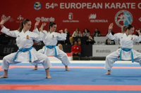 Marta Vega, alumna de Industriales, campeona de Europa de Kata por equipos