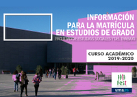 Información para la matrícula de estudios de grado 2019-2020