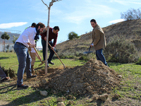 La Spin Off de la UMA Métrica6 celebra su sexto aniversario con una plantación de árboles en la ampliación del Campus [SmartUMA] [SGA] [CyC]