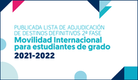 Publicadas listas de adjudicación de destinos definitivos 2021/2022 (Segunda Fase)