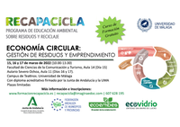 Curso "La gestión de los residuos y los retos y oportunidades de la economía circular"