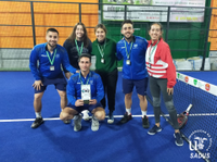 ORO PARA PÁDEL MASCULINO EN LOS CAMPEONATOS DE ANDALUCÍA UNIVERSITARIOS