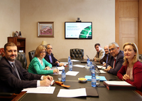 Reunión del Consejo Ejecutivo de Andalucía Tech en la Universidad de Málaga