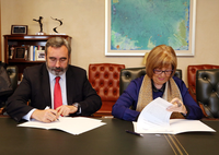 Firma de acuerdo de colaboración entre la UMA y Mutua Universal