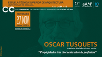 Conferencia de Oscar Tusquets