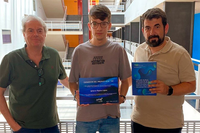 Un estudiante de la Escuela de Ingenierías Industriales, premiado en la Bienal de Máquinas-Herramienta