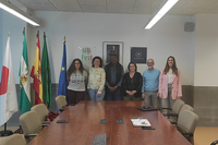 Visita del coordinador de la Red Iberoamericana para la formación de comunidades resilientes ante catástrofes