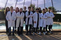 El equipo del proyecto ‘AflaxOFF’ está compuesto por estudiantes de diferentes grados multidisciplinares