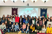 Estudiantes voluntarios de Cooperación Internacional