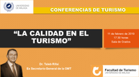 Conferencia Taleb Rifai