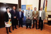 Inauguración del encuentro en el Aula Magna de la Facultad de Medicina