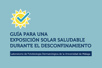 Portada de la Guía para la exposición solar saludable durante el desconfinamiento