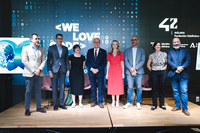 Participantes en el acto de inauguración